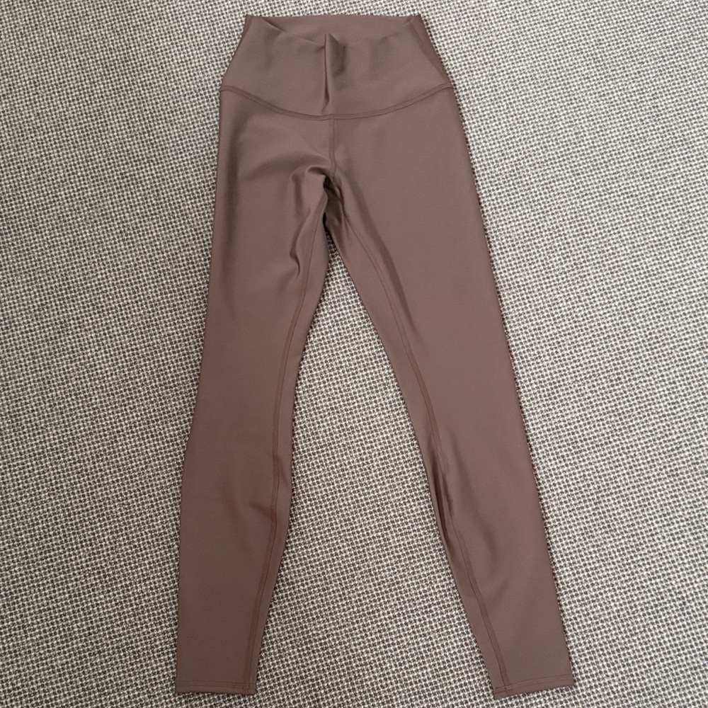 ALO Yoga Brown High-Waisted 7/8 Leggings